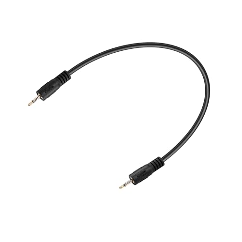 PNGKNYOCN 0.3M 2.5mm Mono Audiokabel, 2.5mm Stecker auf 2.5mm Stecker TS Headset Kopfhörer Audio Stecker Buchse Kabel (Straight to Straight, 0.3M) von PNGKNYOCN