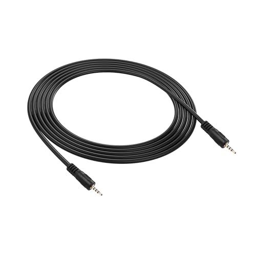 PNGKNYOCN 2.5mm Audio Aux Kabel, 2.5mm männlich zu männlich TRRS Stereo Headset Kopfhörer Buchse Anschlusskabel für Smartphone, Kopfhörer, Mp3 Player (Straight to Straight, 1.8M) von PNGKNYOCN