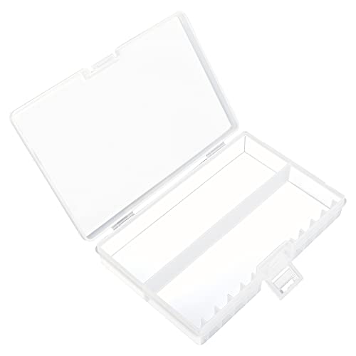 PNGKNYOCN Batterie-Aufbewahrungsbox, AA-Batterien, tragbare Organizer-Box für 48 AA-Batterien, isolierender Kunststoff, klare Farbe von PNGKNYOCN