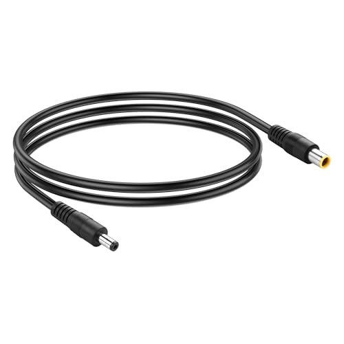 PNGKNYOCN DC5521 zu DC8mm Stromadapterkabel,14AWG DC7909 Stecker zu DC 5.5x2.1 Stecker Kabel für tragbare Stromstation Solar Generator und Solar Panel(1M/3FT) von PNGKNYOCN