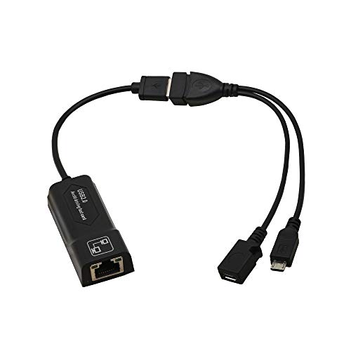 PNGKNYOCN LAN Ethernet Adapter USB 2.0 bis 10 / 100Mbps Ethernet Adapter mit USB und OTG Kabeladapter PNGKNYOCN LAN Ethernet Adapter USB 2.0 bis 10 / 100Mbps Ethernet Adapter mit USB und OTG Kabeladapter von PNGKNYOCN