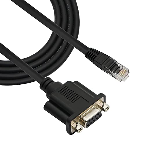 PNGKNYOCN RJ45 auf DB9 Kabel RS232 auf RJ45 Netzwerkgeräte Konsolenkabel für Router, Schalter, Firewall-Ausrüstung (1,5 m) von PNGKNYOCN