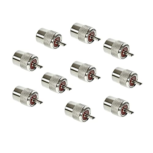10 Stück PL259 Stecker für RG58 Kabel 10 Stück PL259 Stecker für RG58 Kabel von PNI