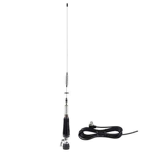 CB Antenne PNI LED 850, 85cm, 300Watt, klappbar, leuchtet bei der Übertragung und PNI T601 Montagekabel CB Antenne PNI LED 850, 85cm, 300Watt, klappbar, leuchtet bei der Übertragung und PNI T601 Montagekabel von PNI