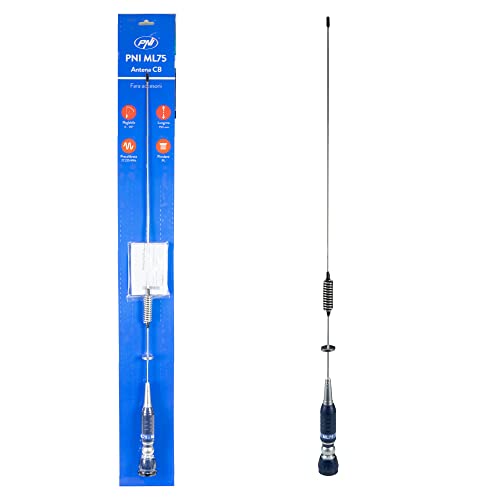 CB-Antenne PNI ML75, Länge 75cm, 26-28MHz, 300W, faltbar, ohne Zubehör CB-Antenne PNI ML75, Länge 75cm, 26-28MHz, 300W, faltbar, ohne Zubehör von PNI