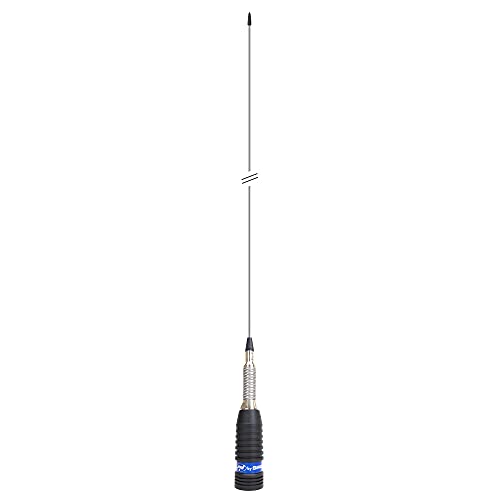 CB-Antenne PNI von Sirio ML145 mit PL-Gewinde, Länge 145 cm, 27-28,5 MHz, 900W, ohne Kabel, Made in Italy von PNI