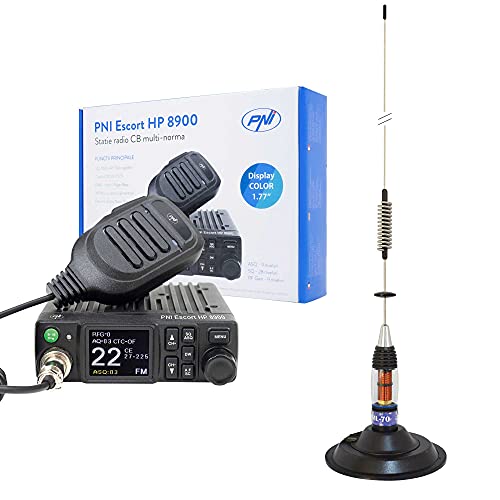 CB-Funkgerät PNI Escort HP 8900 ASQ, 12-24V + CB Antenne PNI ML70, 70 cm mit Magnetfuß 145 mm inklusive CB-Funkgerät PNI Escort HP 8900 ASQ, 12-24V + CB Antenne PNI ML70, 70 cm mit Magnetfuß 145 mm inklusive von PNI
