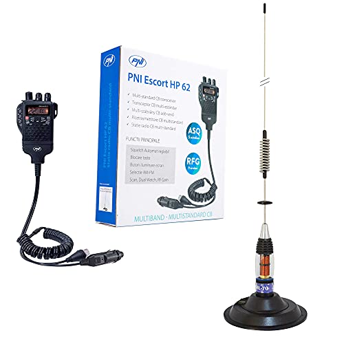CB-Funkgeräte PNI Escort HP 62, ASQ, RF Gain und CB Antenne PNI ML70 mit 145 mm Magnetfuß inklusive CB-Funkgeräte PNI Escort HP 62, ASQ, RF Gain und CB Antenne PNI ML70 mit 145 mm Magnetfuß inklusive von PNI