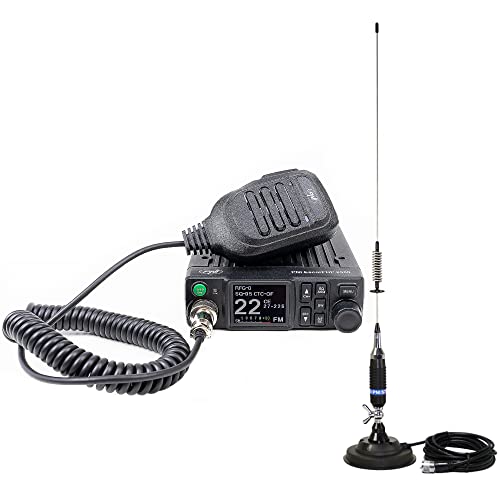 CB PNI Escort Radio HP 8900 ASQ, 12-24V + CB PNI S75 Antenne mit Magnetfuß von PNI