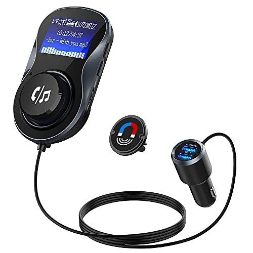 FM-Modulator PNI Valentine F800 Bluetooth, MP3-Player, FM-Sender, Micro-SD-Steckplatz, Dual-USB, QC3.0 von PNI