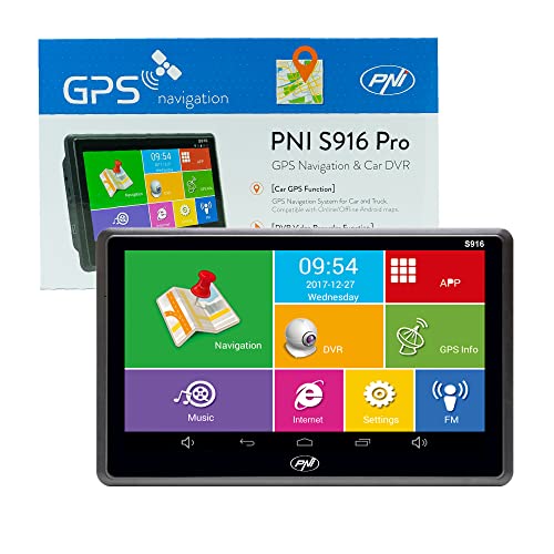 GPS-Navigationssystem + DVR PNI S916 PRO 7-Zoll-Bildschirm mit Android 6.0, 16 GB Speicher, 1 GB DDR3 RAM von PNI