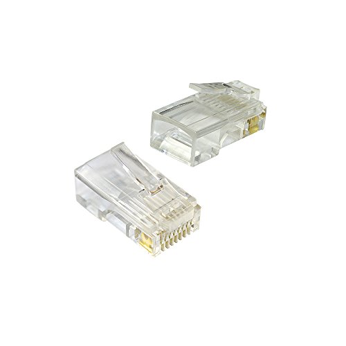 PNI CAT5 Stecker, RJ45 Stecker für UTP CAT5 Netzwerkkabel, 10 Stück von PNI