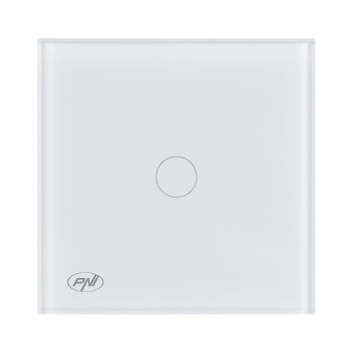PNI CS101W Touch-Schalter, Weiß, LED, 800 W, Leiter/Transversalschaltung von PNI