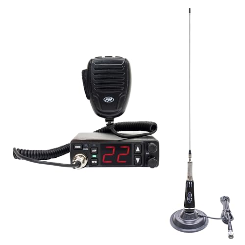 PNI Escort HP 5500 CB-Radiosender + CB-Antenne PNI LED 2000, Magnetfuß inklusive PNI Escort HP 5500 CB-Radiosender + CB-Antenne PNI LED 2000, Magnetfuß inklusive von PNI