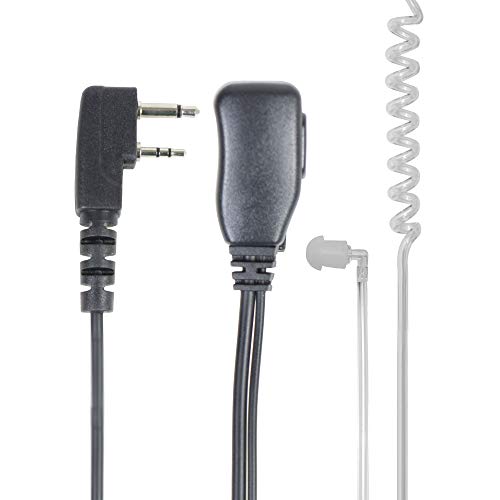 PNI Kopfhörer mit Mikrofon und Akustikröhre HF34 mit 2-poligem Midland-Stecker von PNI