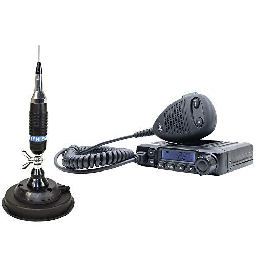 PNI Radio CB Escort HP 6500 ASQ + CB S75 Antenne von PNI