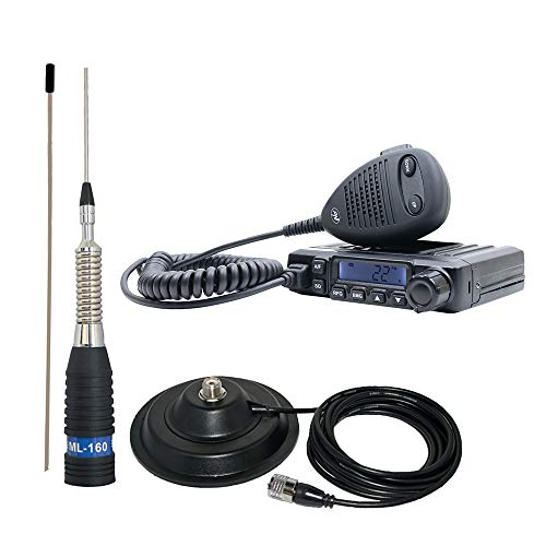 PNI Radio CB Escort HP 6500 ASQ mit CB ML160 Antenne mit Magnet von PNI