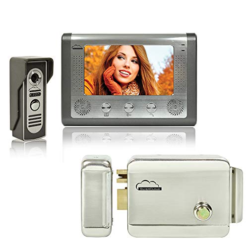 SilverCloud PNI-SC715YR300 Video Interface Kit mit 7-Zoll-LCD-Bildschirm und Elektromagnetischer Verriegelung Grau SilverCloud PNI-SC715YR300 Video Interface Kit mit 7-Zoll-LCD-Bildschirm und Elektromagnetischer Verriegelung Grau von PNI