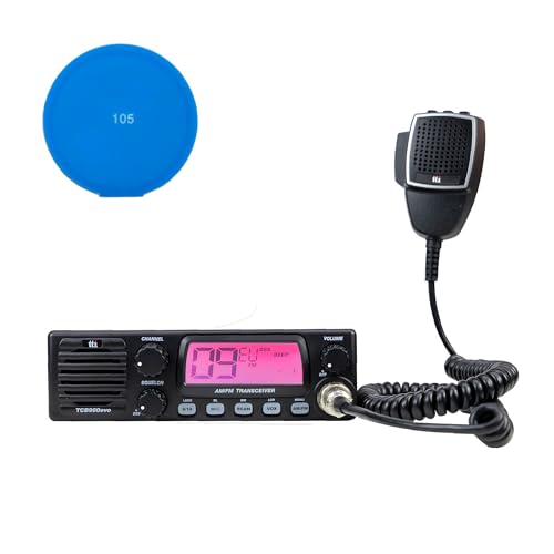 TTI TCB-900 EVO CB-Funkgerät mit 4W Leistung und Dynamischem Rauschsperrensystem – Kompaktes Design für Profi-Fahrer und Funkbegeisterte, inklusive Sticky Pad – Blau TTI TCB-900 EVO CB-Funkgerät mit 4W Leistung und Dynamischem Rauschsperrensystem – Kompaktes Design für Profi-Fahrer und Funkbegeisterte, inklusive Sticky Pad – Blau von PNI