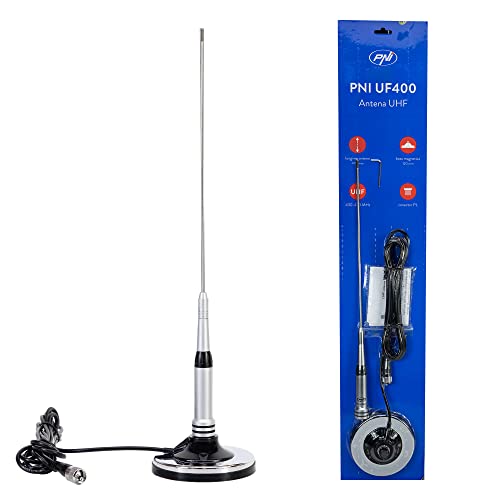 UHF Antenne PNI UF400 47cm 430-470MHz mit Magnetfuß 120mm von PNI