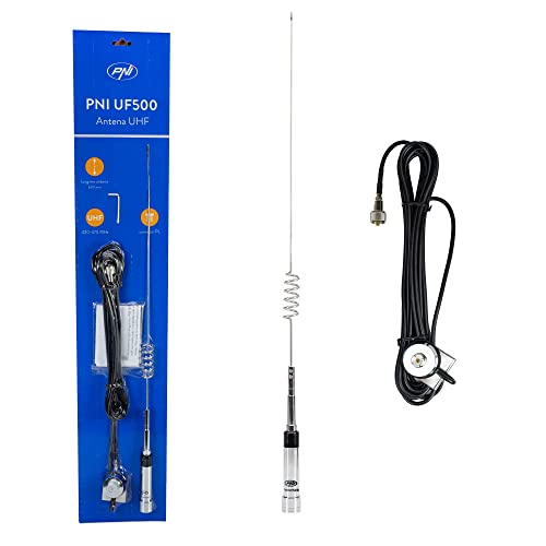 UHF Antenne PNI UF500, 63 cm, 430-470 MHz, mit Kabel PNI T941 UHF Antenne PNI UF500, 63 cm, 430-470 MHz, mit Kabel PNI T941 von PNI