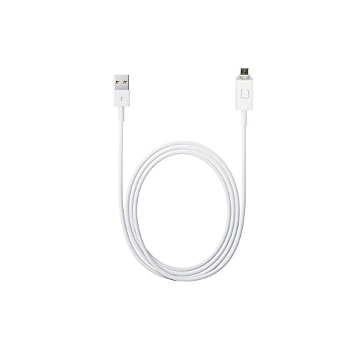USB 2.0 zu Micro USB Ladegerät Kabel 1 m weiß High Speed für Android Smartphones und mehr von PNI