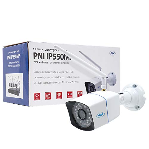 Videoüberwachungskamera PNI IP550MP Wireless 720p im Freien für Kit WiFi550 von PNI