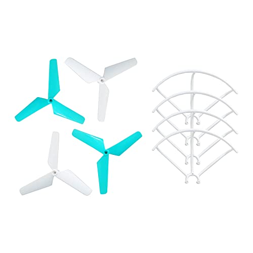 Lot De 4 Hélices Et 4 Protections D'Hélices Pour Drohne Dr-Wing W von PNJ