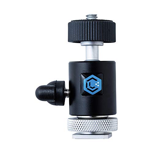 Lume Cube - DSLR Hot Shoe Mount - 1/4-Zoll-Stativgewinde - Videoleuchte oder Blitzgerät - leichtes Metall - praktische Beleuchtung für GoPro, Smartphone und DSLR Lume Cube - DSLR Hot Shoe Mount - 1/4-Zoll-Stativgewinde - Videoleuchte oder Blitzgerät - leichtes Metall - praktische Beleuchtung für GoPro, Smartphone und DSLR von PNJ