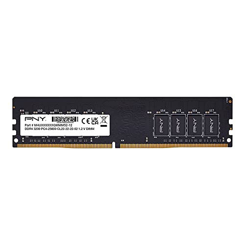 PNY 16GB Performance DDR4 3200MHz CL22 1.2V Desktop Memory (MD16GSD43200-TB) von PNY