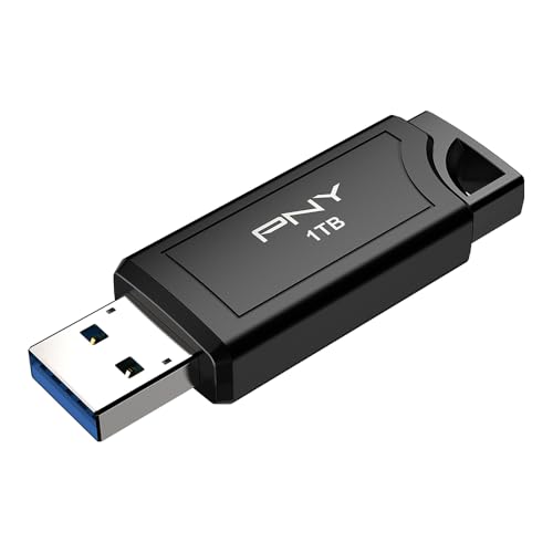 PNY 1TB PRO Elite V3 USB 3.2 Gen 2 Flash-Laufwerk, bis zu 1000 MB/s Lesen & 800 MB/s Schreiben, Extreme Leistung für Datenspeicherung und -übertragungen, hochwertiges Metalldesign, Typ-A-Anschluss PNY 1TB PRO Elite V3 USB 3.2 Gen 2 Flash-Laufwerk, bis zu 1000 MB/s Lesen & 800 MB/s Schreiben, Extreme Leistung für Datenspeicherung und -übertragungen, hochwertiges Metalldesign, Typ-A-Anschluss von PNY
