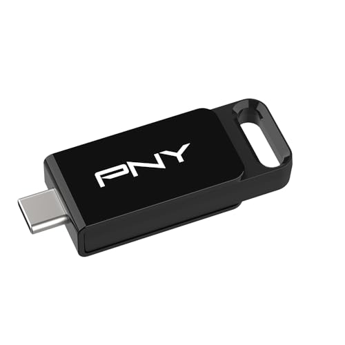 PNY 256GB Elite™ Type-C® USB 3.2 Flash Drive - Up to 120MB/s Read and Write up to 10x Faster Than USB 2.0, Reliable Design, Durable and Portable, Type-C Port von PNY