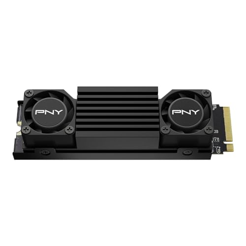 PNY CS3150 1TB M.2 NVMe Internal Solid State Drive (SSD) with Black Heatsink - M280CS3150HS-1TB-RB von PNY