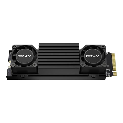PNY CS3150 2TB M.2 NVMe Internal Solid State Drive (SSD) with Black Heatsink - M280CS3150HS-2TB-RB von PNY