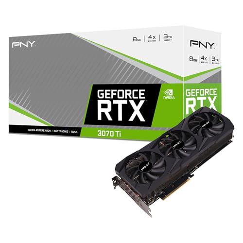 PNY GeForce RTX™ 3070 Ti 8GB VERTO Triple Fan Grafikkarte von PNY