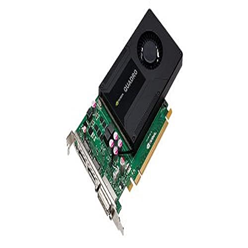 PNY NVIDIA Quadro K2000 professionelle Grafikkarte 2 GB GDDR5 PCI-Express 2 x DP + DVI (VCQK2000-PB) von PNY