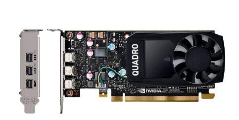 PNY NVIDIA Quadro P400 2GB PCIe 3.0 Workstation Grafikkarte 3x Mini-DP/DP von PNY