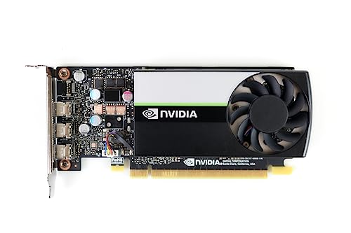 PNY NVIDIA Quadro T400 Grafikkarte (2 GB GDDR6, Low-Profile, 64 Bit Busbreite, PCI Express 3.0 x16, Mini DisplayPort) von PNY