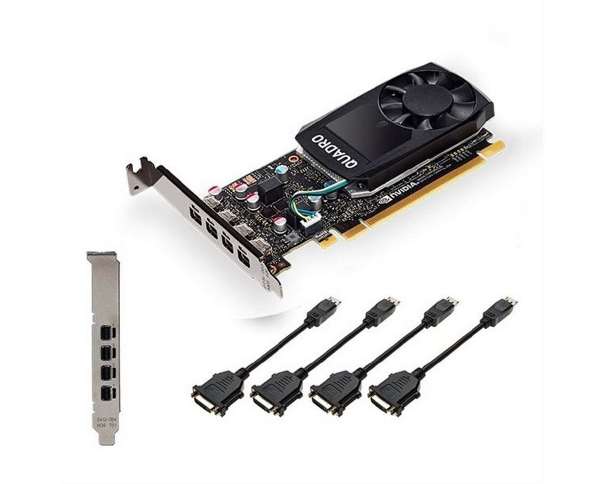 PNY PNY 4GB Quadro P1000V2DVI 4xmDP=>DVI Retail Grafikkarte PNY PNY 4GB Quadro P1000V2DVI 4xmDP=>DVI Retail Grafikkarte von PNY