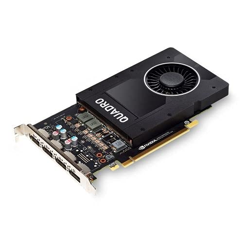 PNY Quadro P2200 Professionelle Grafikkarte, 5 GB, DDR5x 1280 Kerne 200 Gb/S 3. von PNY