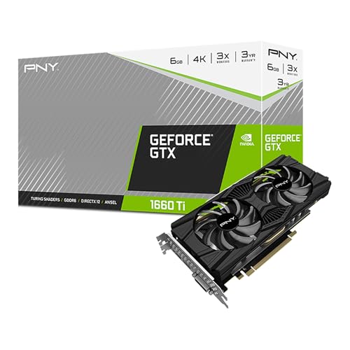 PNY VGA GTX 1660TI Dual Fan 6GB GDDR6 von PNY