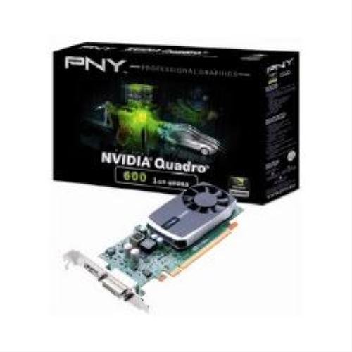 PNY Vcq600-Pb 1 GB Gddr3 Grafikkarte (1 GB, Gddr3, 128 Bit, 2560 x 1600 Pixel, Pci Express 2.0) von PNY