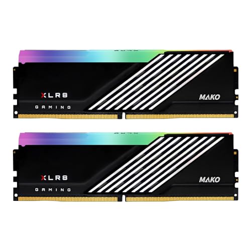 PNY XLR8 Gaming Epic-X RGB™ 32GB (2x16GB) DDR5 6000MHz (PC5-48000) CL40 1.3V Desktop Memory Kit (MD32GK2D5600040MXRGB) von PNY