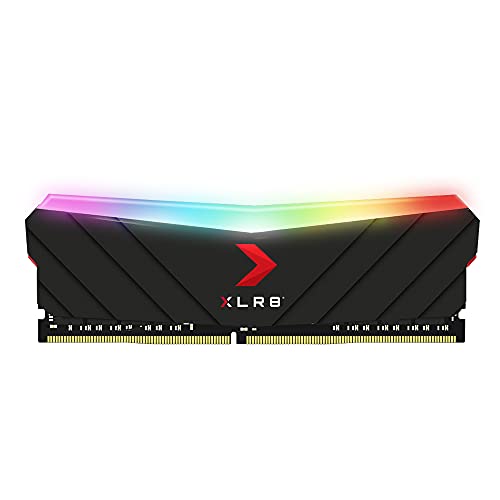 PNY XLR8 Gaming Epic-X RGB DDR4 3200MHz 8GB Desktop Memory Single Pack, Schwarz von PNY