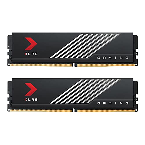 PNY XLR8 Gaming 32GB (2x16GB) DDR5 6000MHz (PC5-48000) CL40 1.3V Desktop Memory Kit (MD32GK2D5600040MXR) von PNY