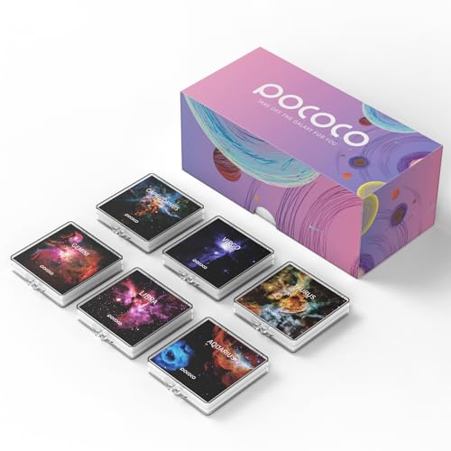 Konstellation A: Scheiben für POCOCO Galaxy Projector, 5K Ultra HD, Halbleiterlithografie (6 scheiben) von POCOCO