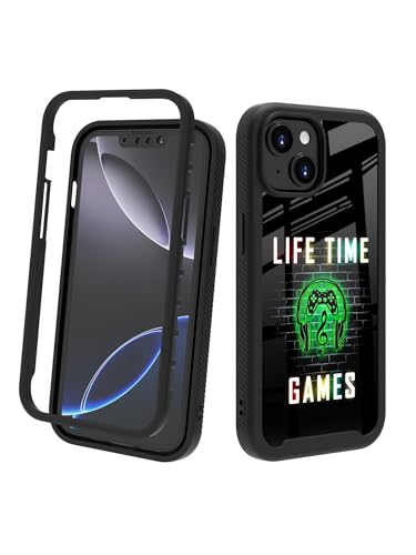 POCOOA Kompatibel mit iPhone 14 / iPhone 13 Hülle – robuste Ganzkörper-Schutzhülle für Jungen, Kinder, Herren, zweilagig, stoßfest, robuste Handyhülle – Life Time Games 133 POCOOA Kompatibel mit iPhone 14 / iPhone 13 Hülle – robuste Ganzkörper-Schutzhülle für Jungen, Kinder, Herren, zweilagig, stoßfest, robuste Handyhülle – Life Time Games 133 von POCOOA
