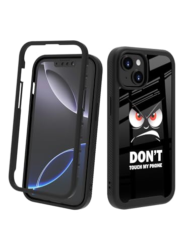 POCOOA Kompatibel mit iPhone 14 / iPhone 13 Hülle – robuste Ganzkörper-Schutzhülle für Jungen und Kinder, Herren, doppellagig, stoßfest, robuste Handyhülle – Don't Touch My Phone 082 POCOOA Kompatibel mit iPhone 14 / iPhone 13 Hülle – robuste Ganzkörper-Schutzhülle für Jungen und Kinder, Herren, doppellagig, stoßfest, robuste Handyhülle – Don't Touch My Phone 082 von POCOOA