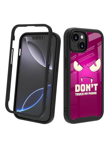POCOOA Kompatibel mit iPhone 14 / iPhone 13 Hülle – robuste Ganzkörper-Schutzhülle für Jungen und Kinder, Herren, doppellagig, stoßfest, robuste Handyhülle – Don't Touch My Phone 085 POCOOA Kompatibel mit iPhone 14 / iPhone 13 Hülle – robuste Ganzkörper-Schutzhülle für Jungen und Kinder, Herren, doppellagig, stoßfest, robuste Handyhülle – Don't Touch My Phone 085 von POCOOA