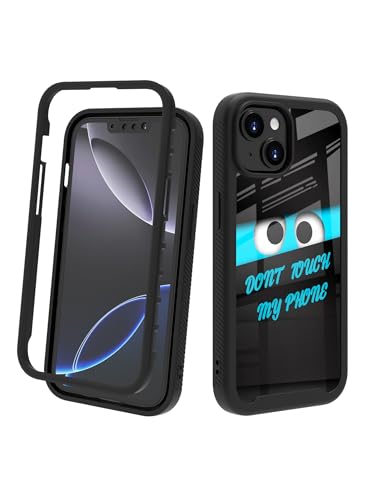 POCOOA Kompatibel mit iPhone 14 / iPhone 13 Hülle – robuste Ganzkörper-Schutzhülle für Jungen und Kinder, Herren, doppellagig, stoßfest, robuste Handyhülle – Don't Touch My Phone 091 POCOOA Kompatibel mit iPhone 14 / iPhone 13 Hülle – robuste Ganzkörper-Schutzhülle für Jungen und Kinder, Herren, doppellagig, stoßfest, robuste Handyhülle – Don't Touch My Phone 091 von POCOOA